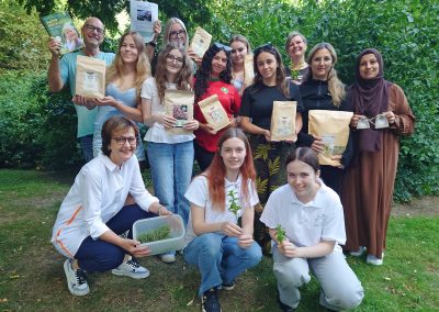 Wildkräuterworkshop der Kinderpflegerinnen